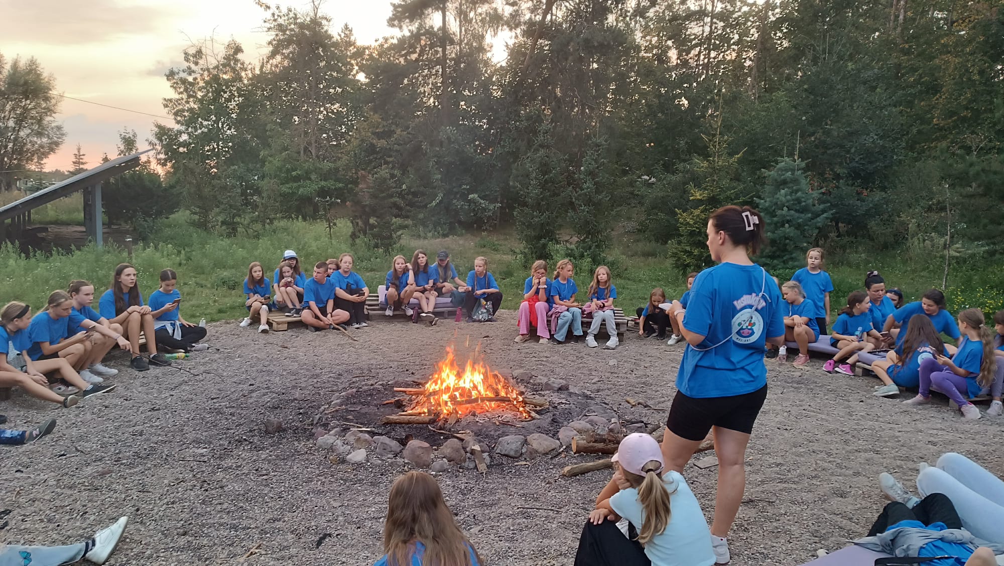 Pierwszy obóz chóralny naszego Stowarzyszenia - Smerzyn 2024